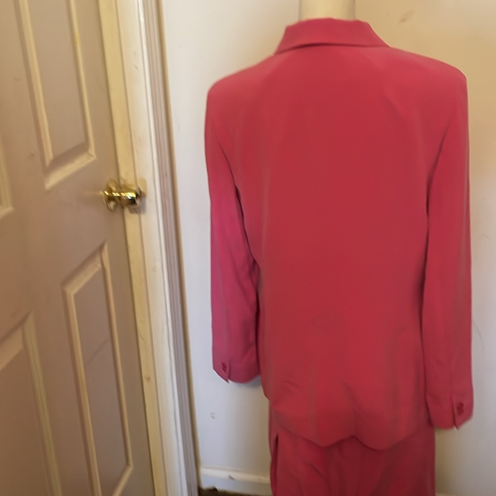 Beautiful 2 piece suit Liz Claiborne pink size 16 - Picture 8 of 12